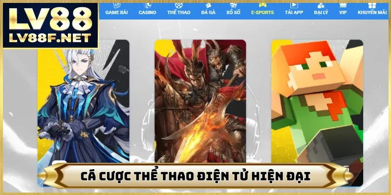 Cá cược thể thao điện tử hiện đại