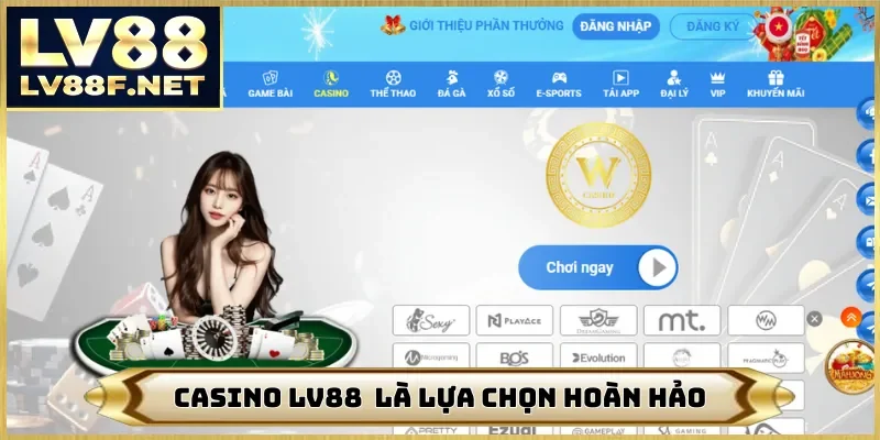 Casino LV88 là lựa chọn hoàn hảo