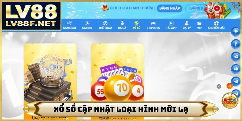 Xổ số cập nhật loại hình mới lạ