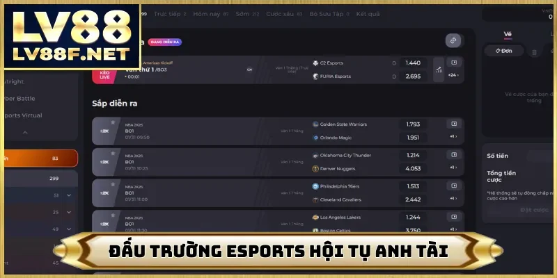 Đấu trường Esports hội tụ anh tài