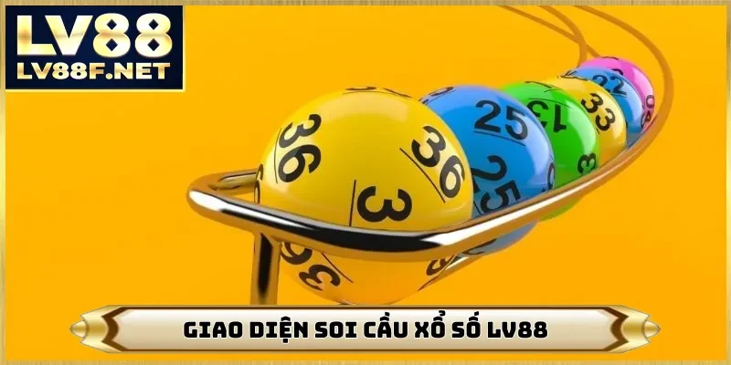 Giao diện soi cầu xổ số LV88