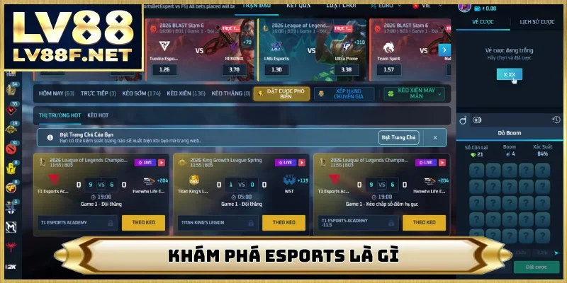 Khám phá esports là gì