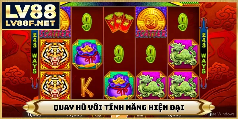 Quay hũ với tính năng hiện đại