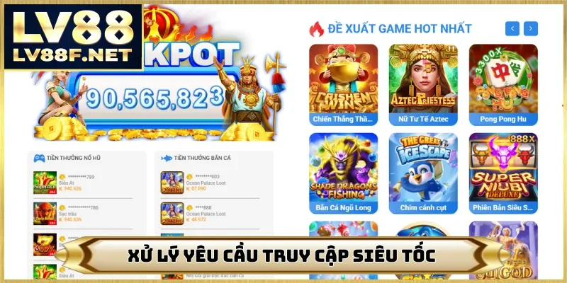 Xử lý yêu cầu truy cập siêu tốc